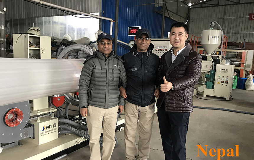 High Output Ps Foam Sheet Machine Company's customer