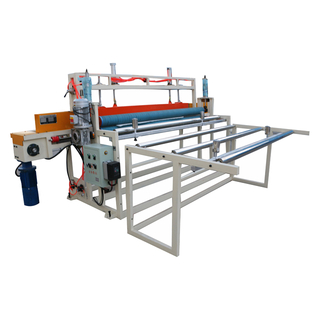 Foamed Polyethylene Sheet Slitting And Cutting Machine