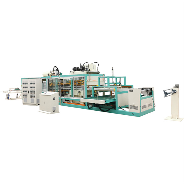 Ps Foam Food Box Thermoforming Cutting Machine