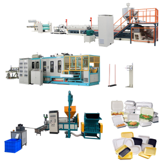 PS Foam Food Container Forming Machine