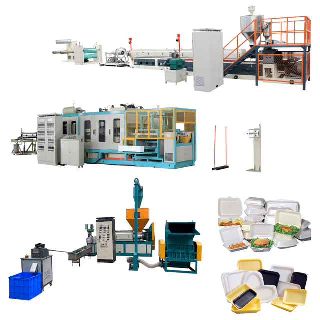 Disposable Ps Foam Plate Machine For Making Take Away Food Container