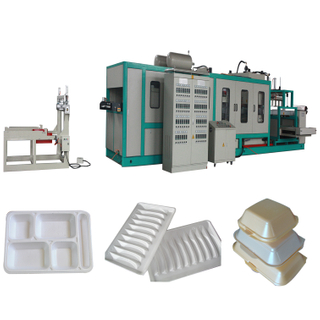 Ps Foam Food Box Thermoforming Cutting Machine