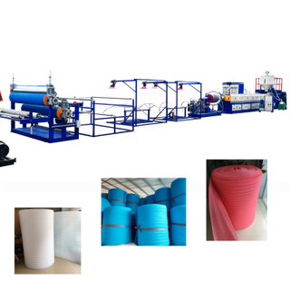 Epe Insulation Foam Pipe Tube Extruder Maker Machine