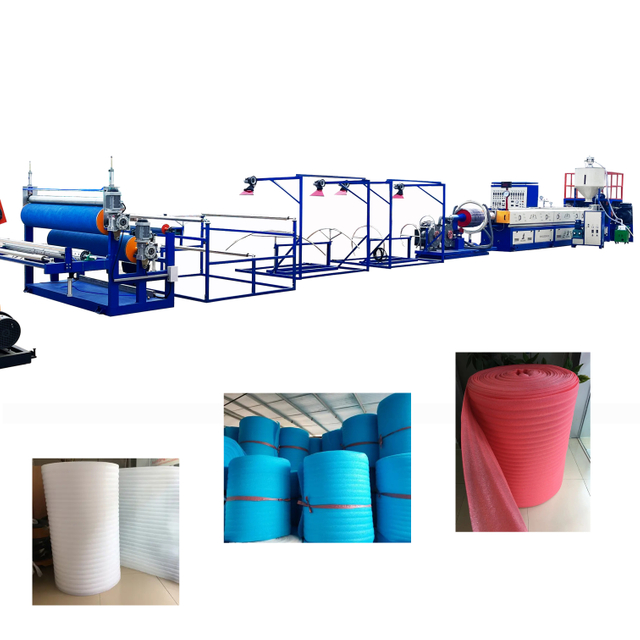 Foamed Polyethylene Mattress Sheet Making Machine