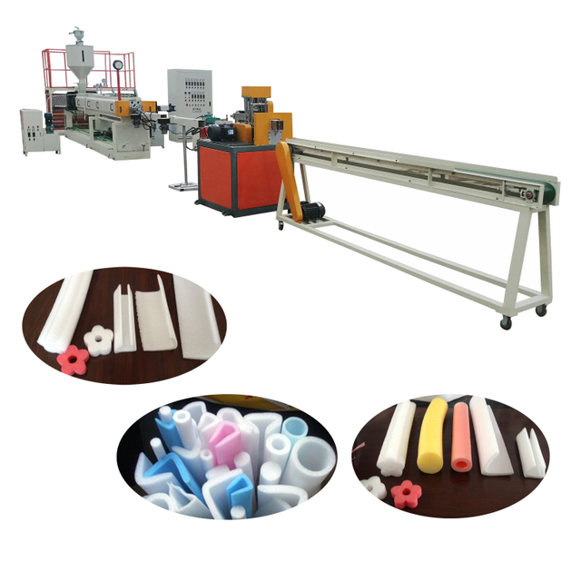 Automatic Pe Foam Roll Pipe Machine Production Line
