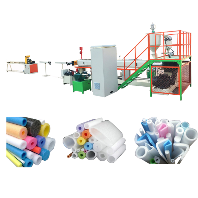 Expanded Epe Foam Noodle Heat Insulation Pipe Making Machine