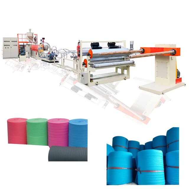 Fully Automatic Epe Foam Sheet Extrusion Production Machine Line