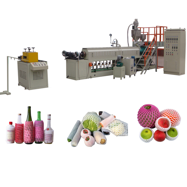 Plastic Foaming Mesh Making Machine